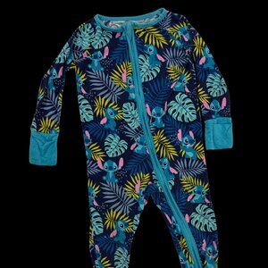 PLAY Condition Little Sleepies Aloha Stitch 6-12m Zippy